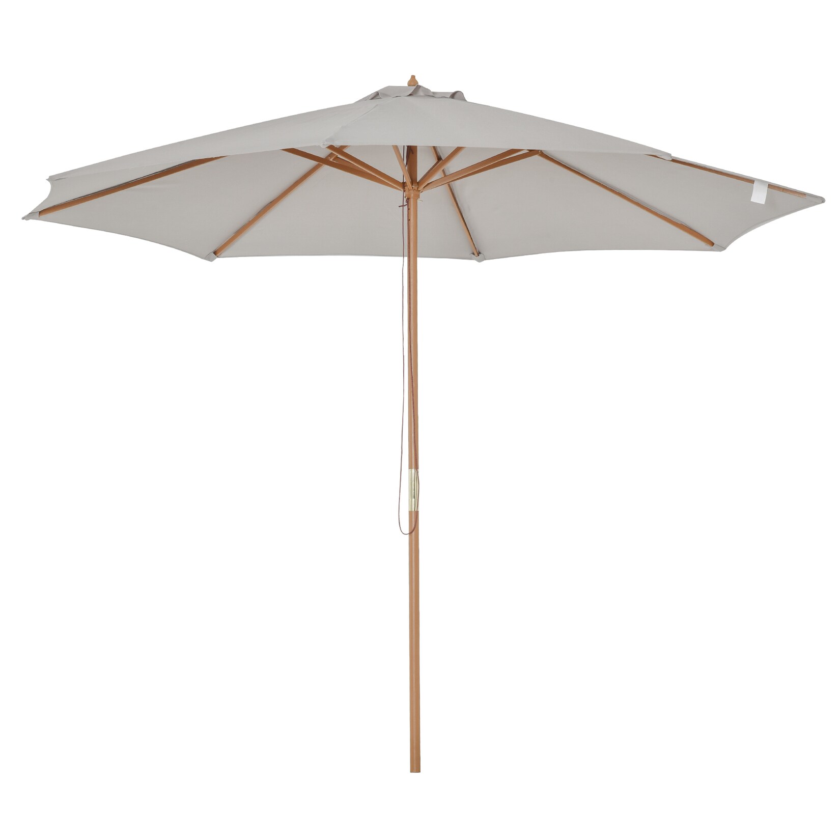 Sonnenschirm Bambus, Polyester, Pappelholz