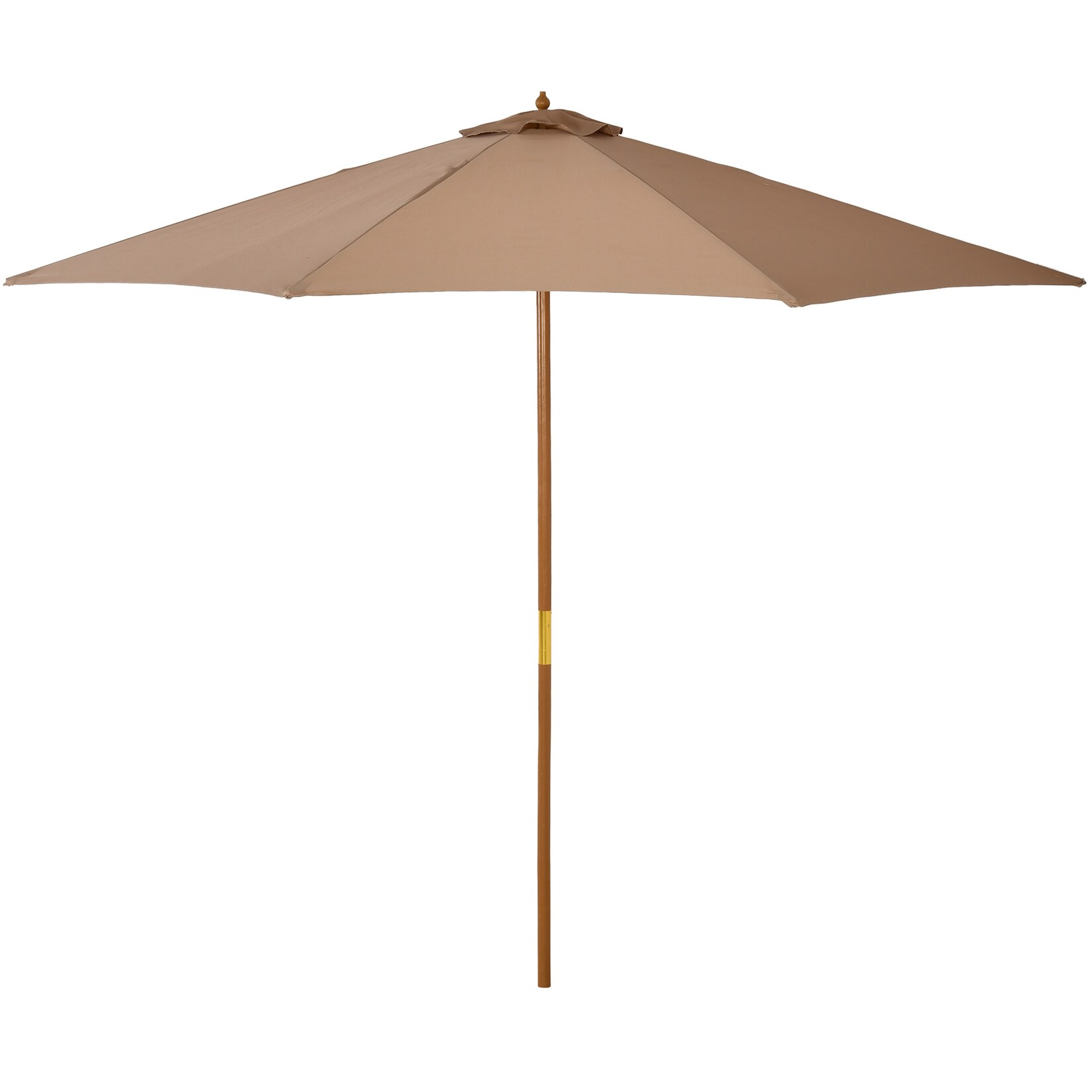 Sonnenschirm Bambus, Polyester, Pappelholz