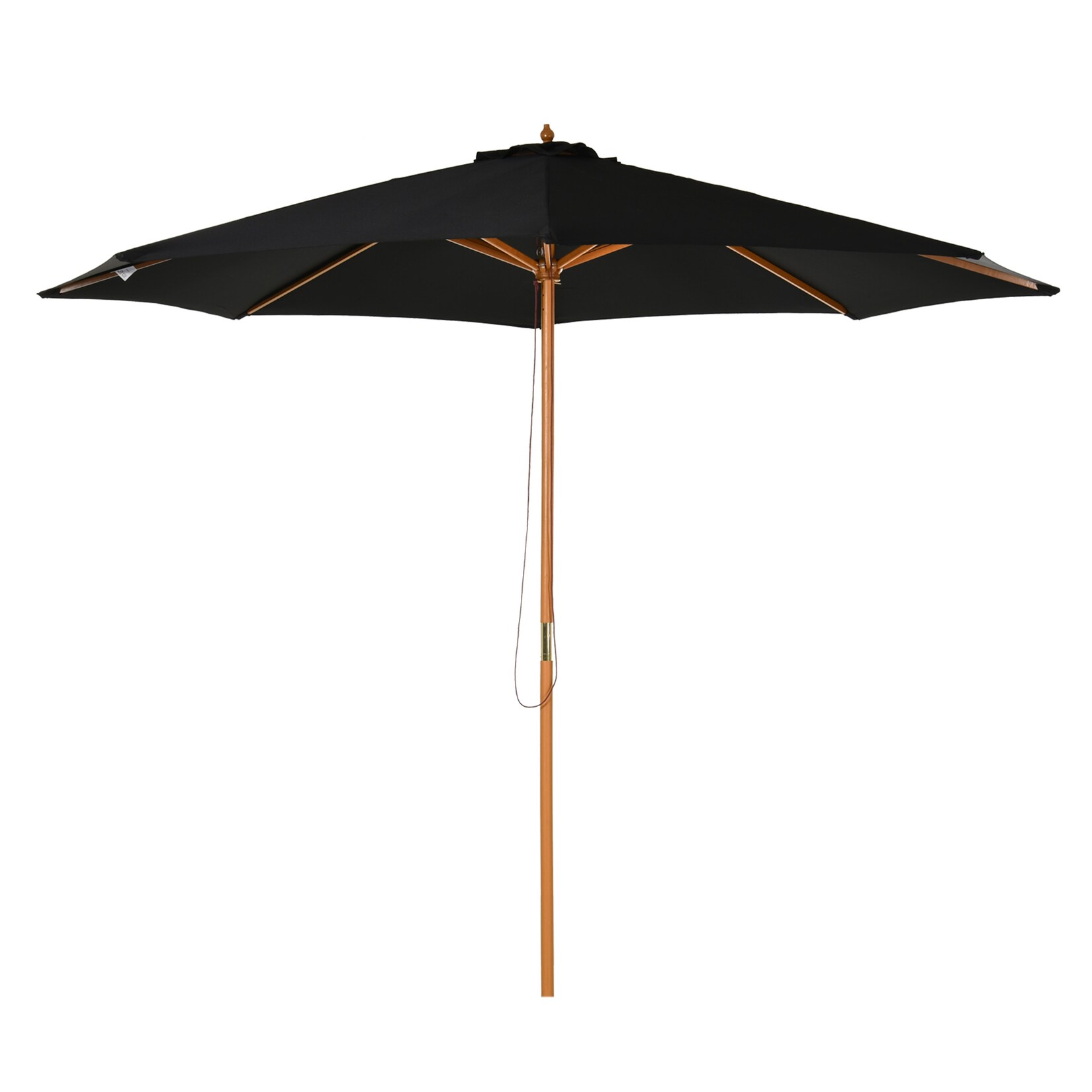 Sonnenschirm Bambus, Polyester, Pappelholz