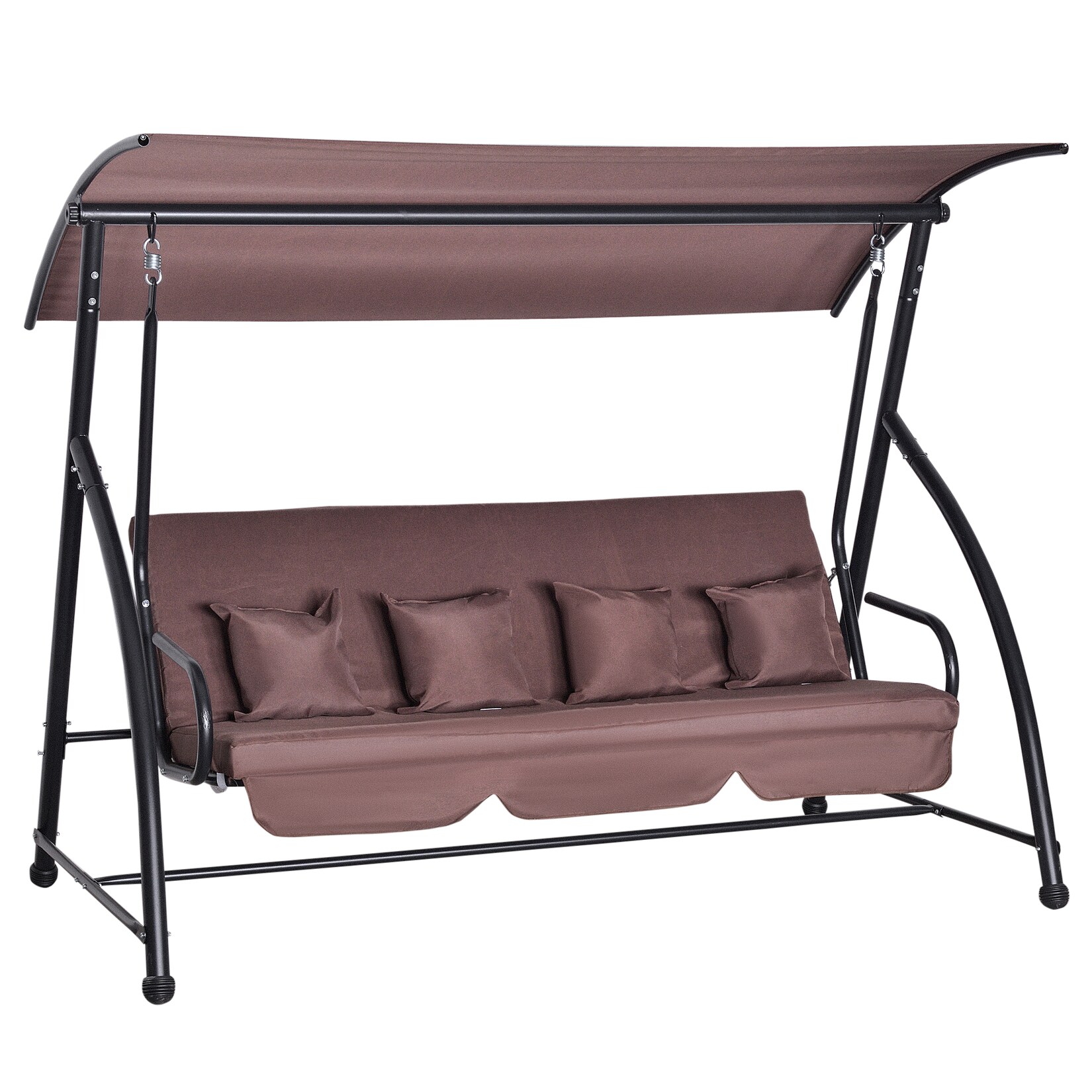 Hollywoodschaukel Stahl, Polyester, Füllung