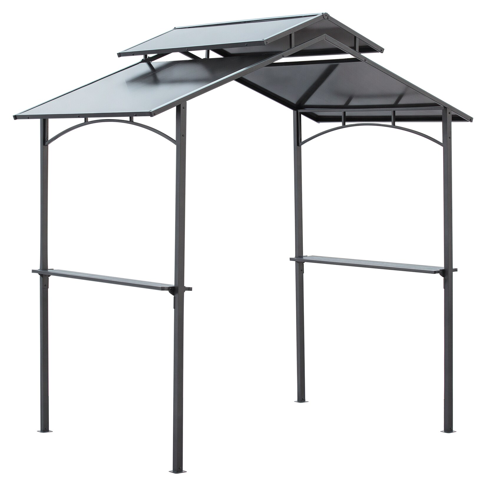 Pavillon Stahl, PC-Platte
