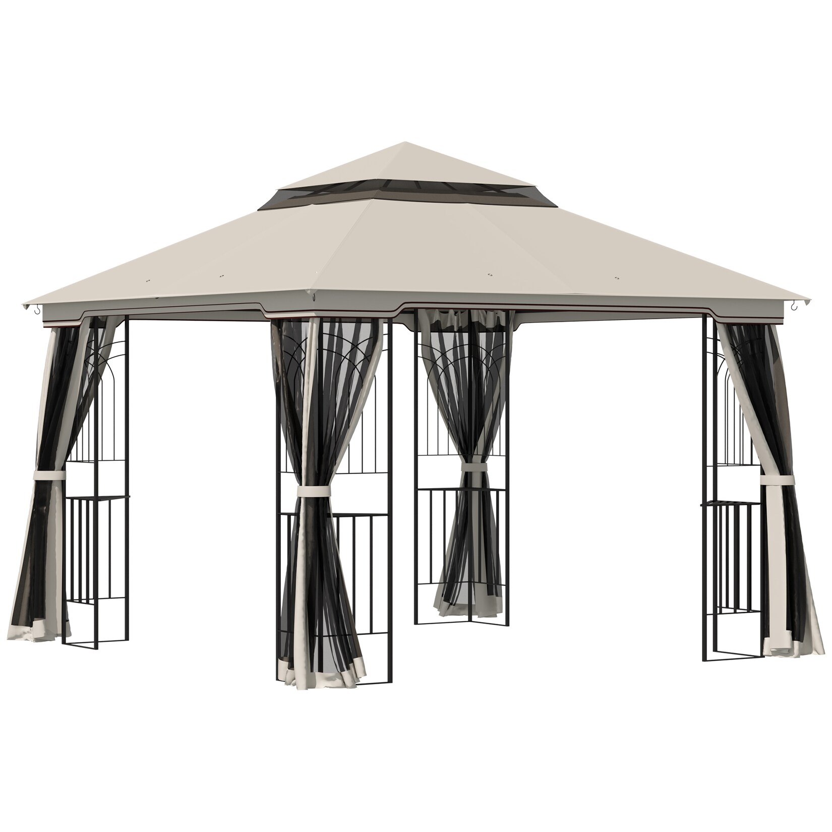 Pavillon Metall, Polyester
