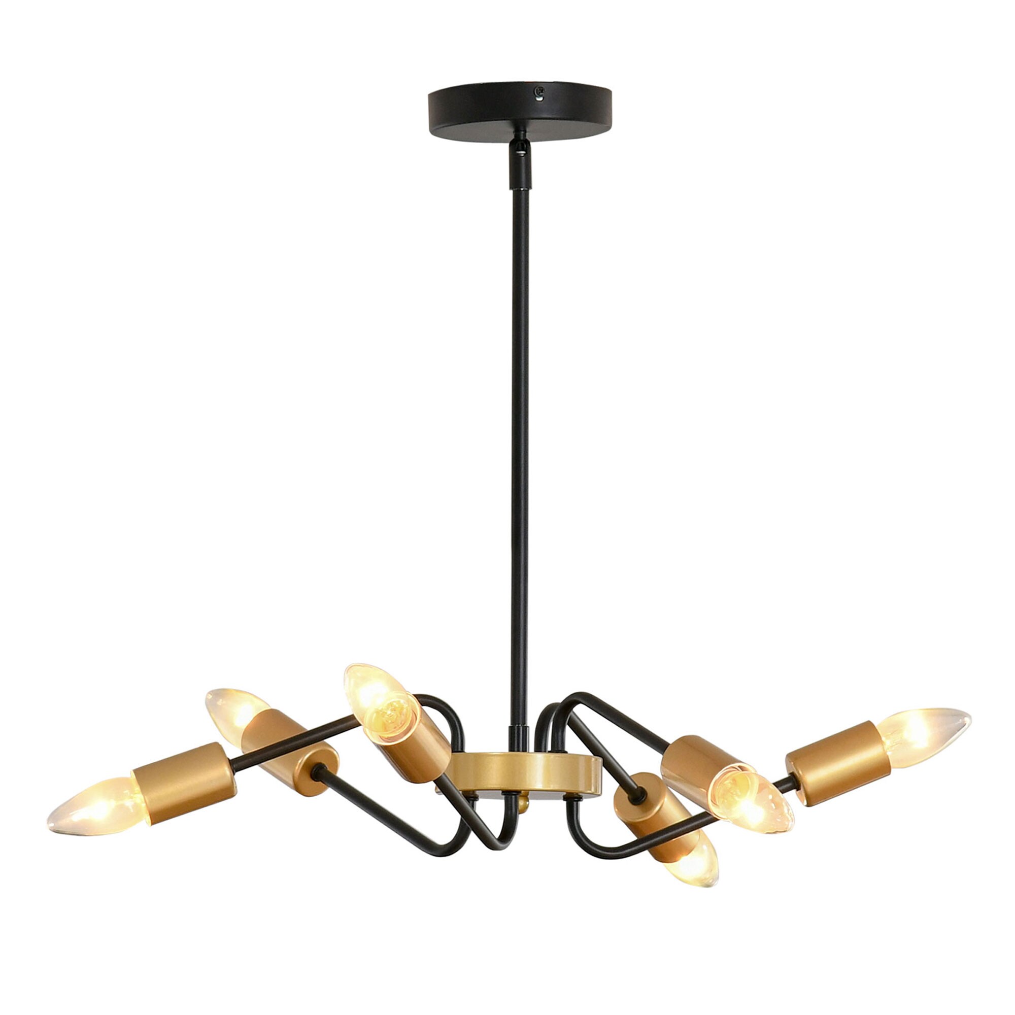 HOMCOM Kronleuchter Metall - Bild 1