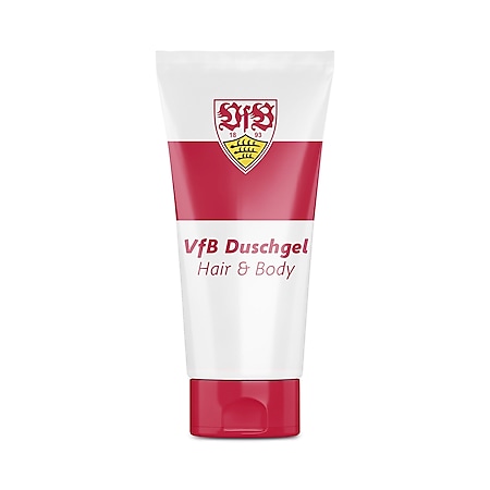 VFB Duschgel 200ml weiß/rot mit Logo - Bild 1