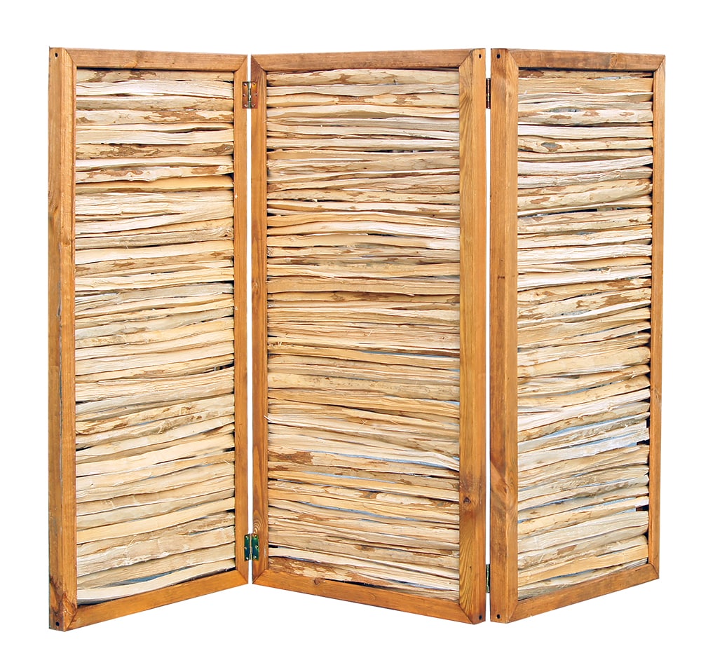 NOOR Haselnuss-Paravent | versch. Gr&ouml;&szlig;en - Bild 1