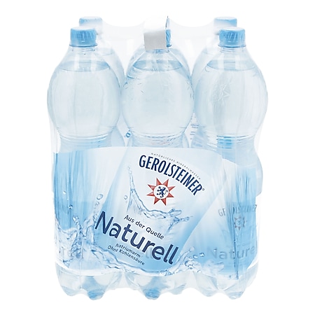 Gerolsteiner Mineralwasser Naturell 1,5 Liter, 6er Pack - Bild 1