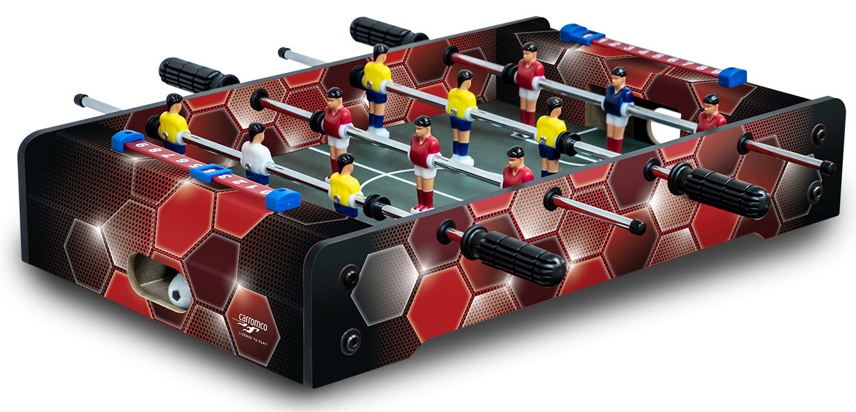 Carromco Kicker-Bierkasten "rote Waben" - Bild 1