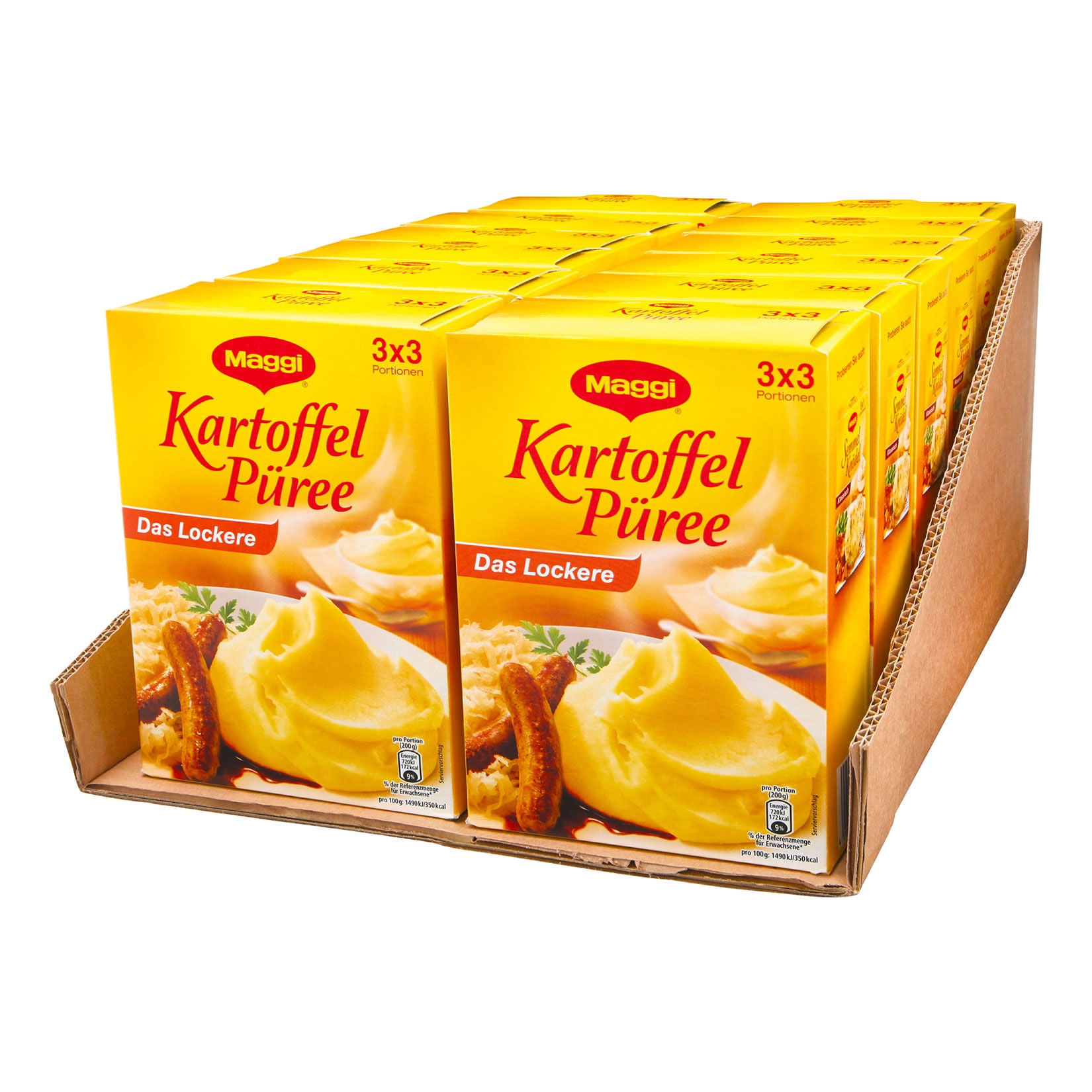 Maggi Kartoffel P&uuml;ree f&uuml;r 3 x 500 ml Fl&uuml;ssigkeit, 12er Pack - Bild 1