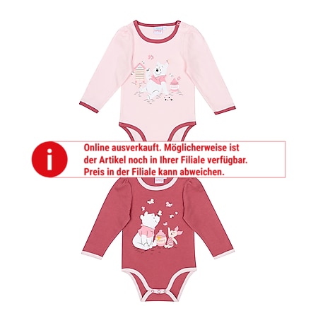 Baby Shirt Langarm Disney Winnie the Pooh Mädchen Gr 68 74 80 86 