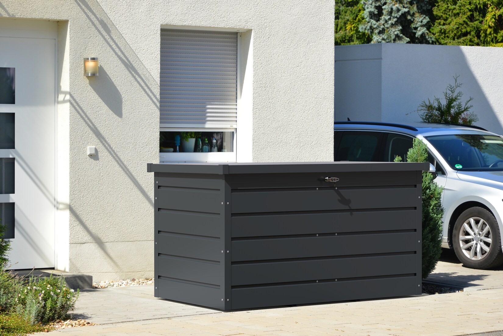 Tepro Metall-Gerätebox Palladium anthrazit