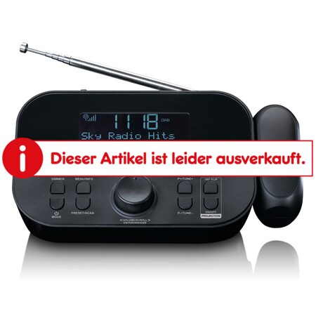 - Lenco kaufen mit bei online und Zeitprojektion Netto DAB+ FM-Radiowecker CR-615BK