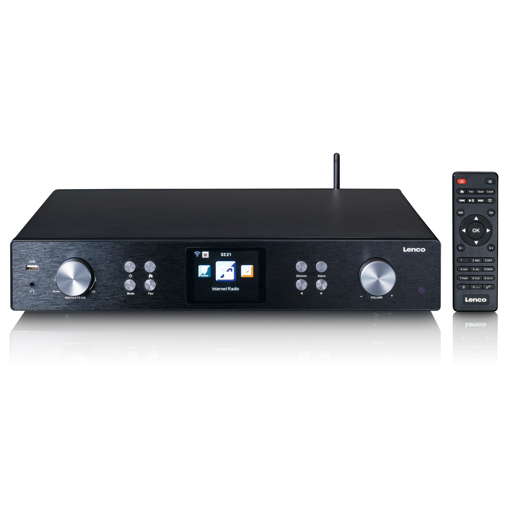 Lenco DIR-250BK – Internetradio | 08711902044215