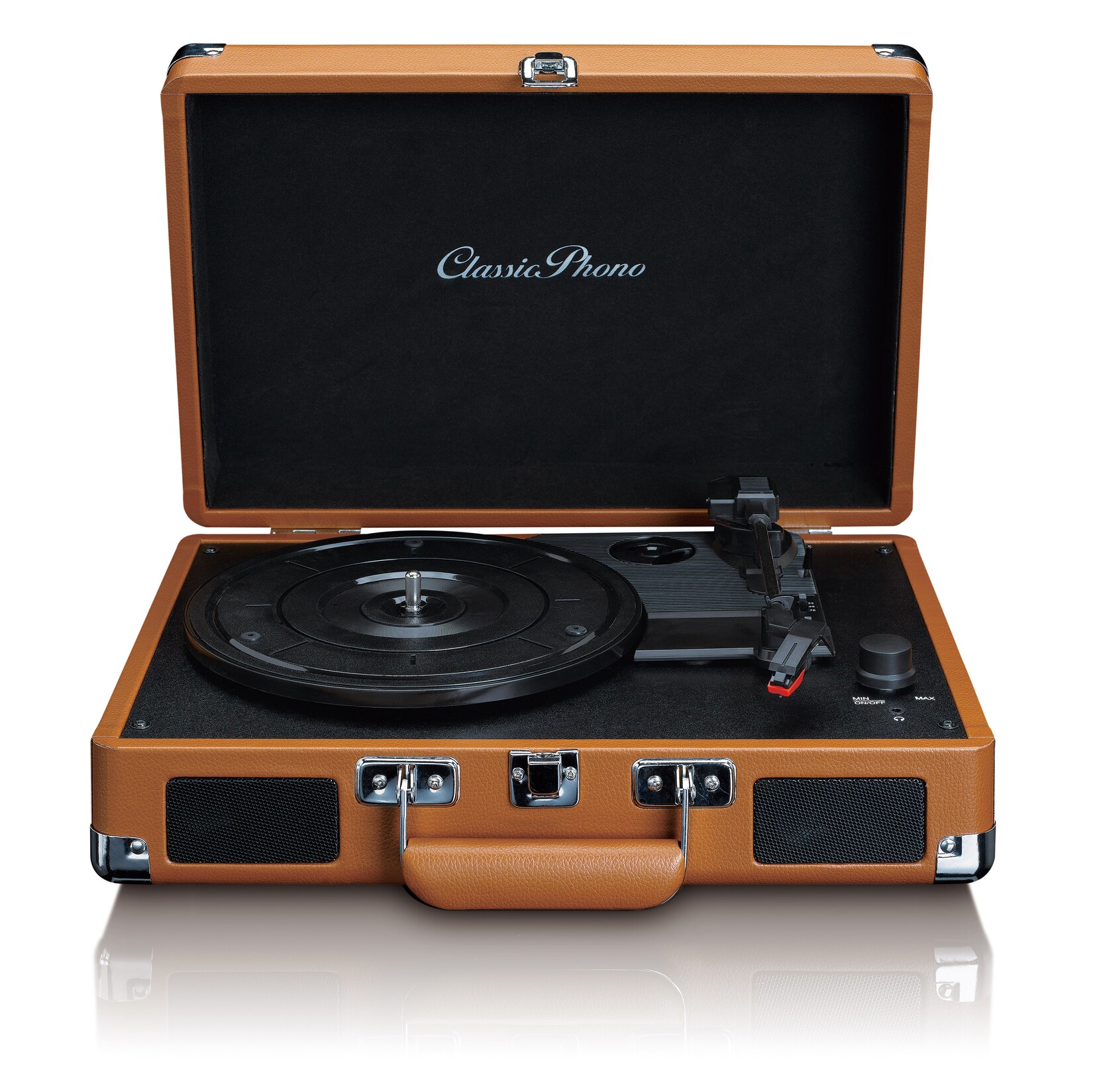 Classic Phono TT-10BN Kofferplattenspieler mit Lautsprechern | 08711902038177