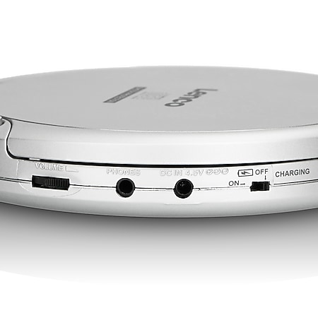 Lenco CD-201SI - Tragbarer CD-Player mit Anti-Schock - Hörbuchfunktion -  Akku-Aufladefunktion - Silber online kaufen bei Netto