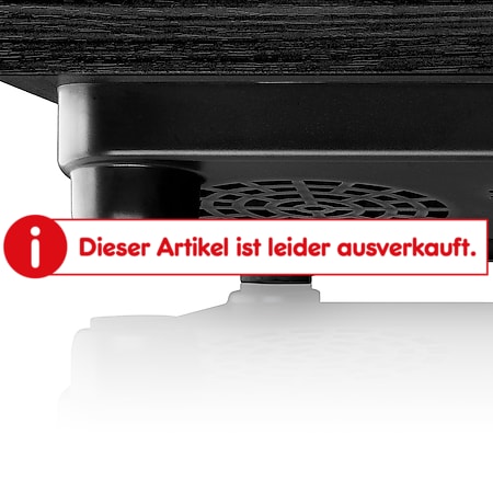 Lenco LS-10BK - Plattenspieler mit Riemenantrieb und Holzgehäuse -  eingebaute Lautsprecher - Kopfhöreranschluß - Schwarz online kaufen bei  Netto