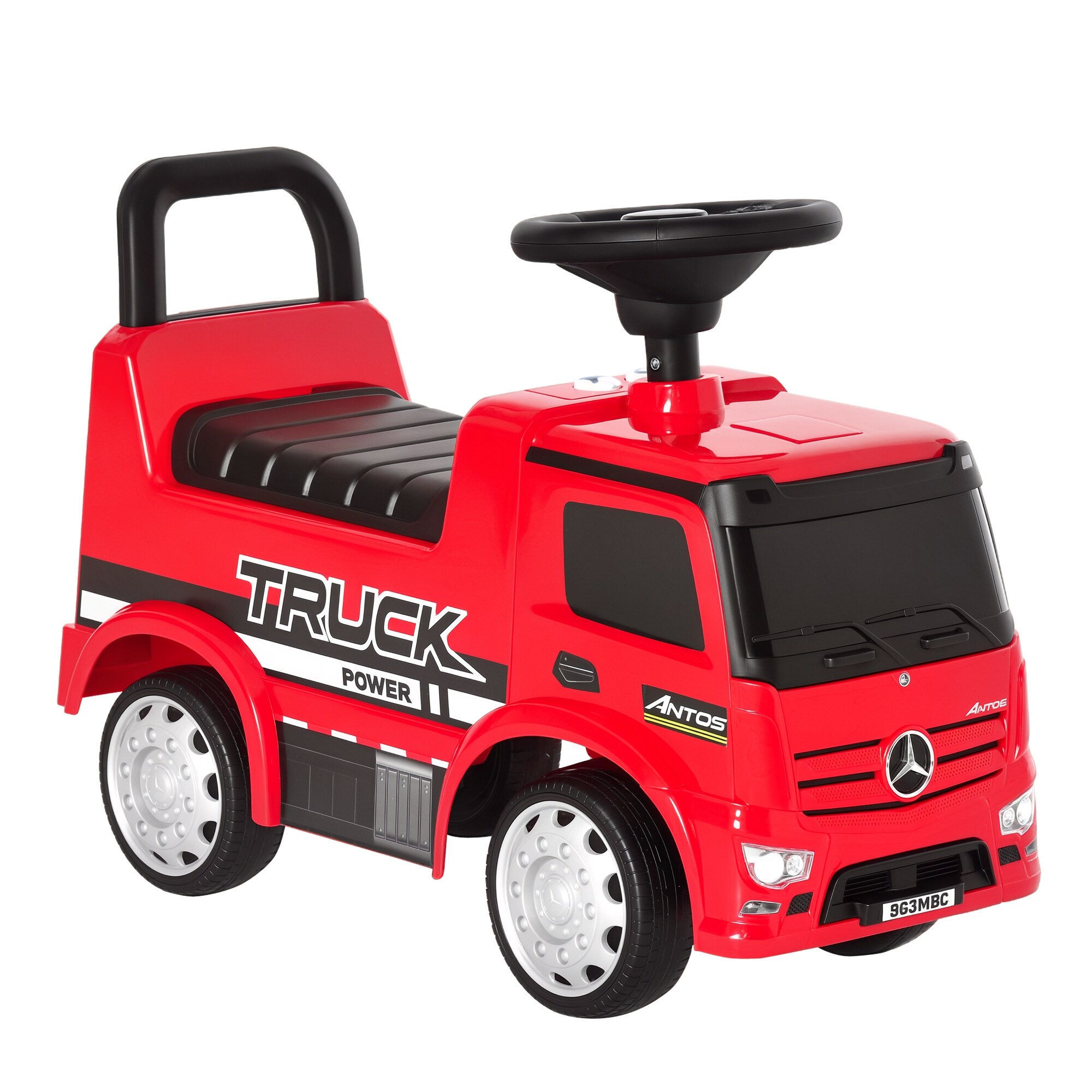 HOMCOM Bobbycar Metall, PP-Kunststoff - Bild 1