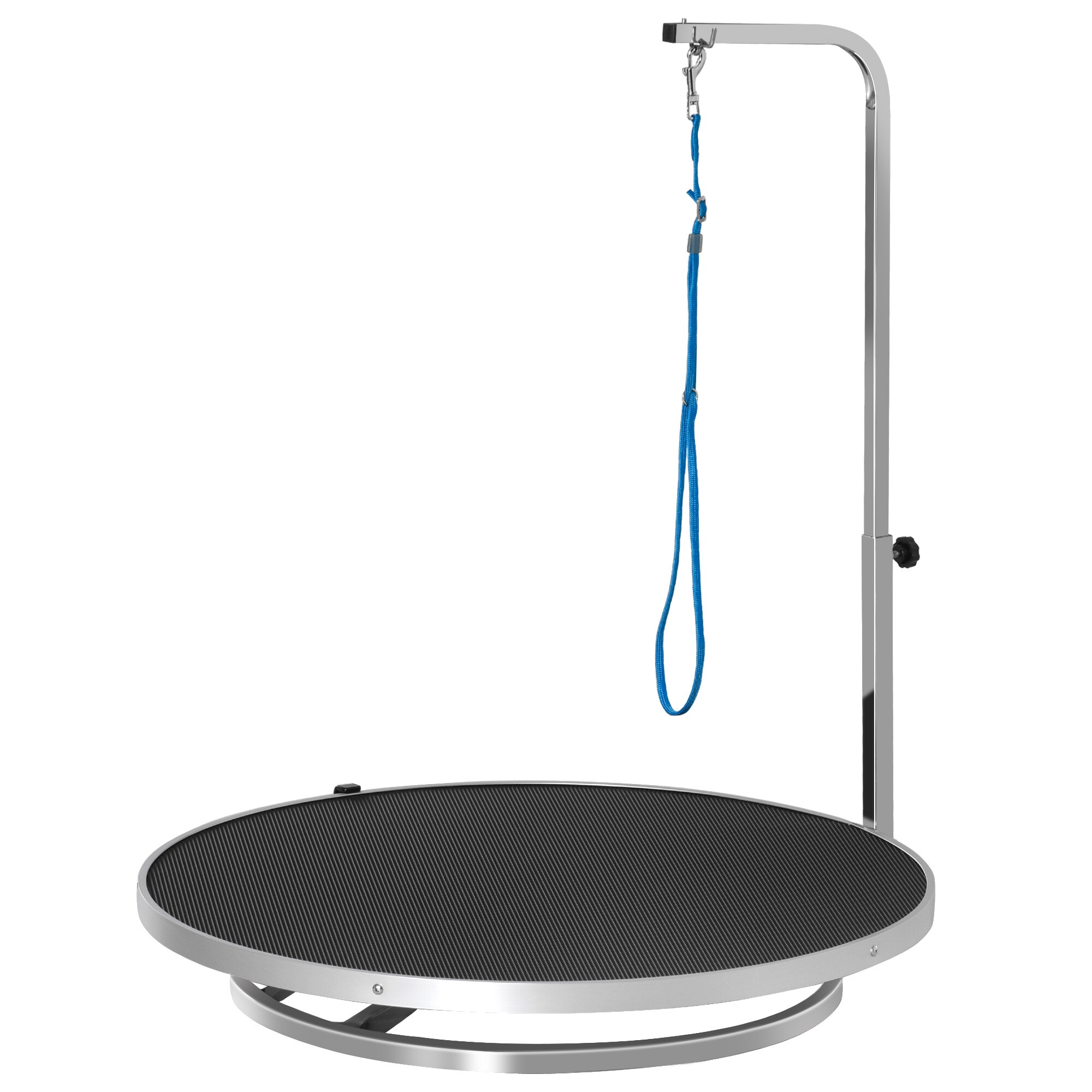 PawHut Tierpflegetisch Gummi-Kunststoff-Verbundplatte, Edelstahl - Bild 1