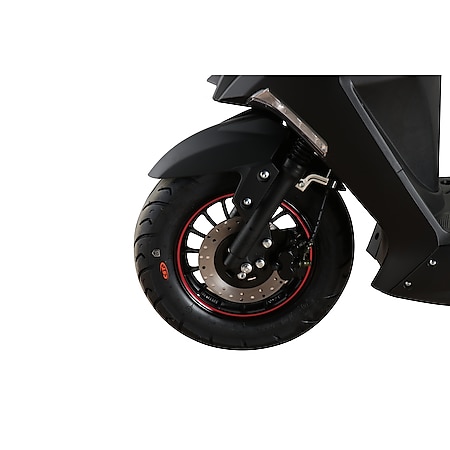 Speedstar Motors 5 online Netto 45 EURO Motorroller bei kaufen kmh mattschwarz ccm 50 Alpha