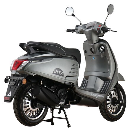 mattgrau kaufen EURO online Vita Alpha bei ccm Netto Motors 5 Motorroller kmh 45 50