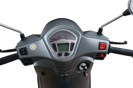 Alpha Motors Motorroller Vita 50 ccm 45 kmh EURO 5 mattgrau online kaufen  bei Netto