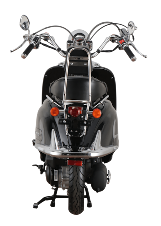 EURO Firenze 50 ccm bei 5 schwarz Alpha kaufen online Netto Retro Motors 45 kmh Motorroller