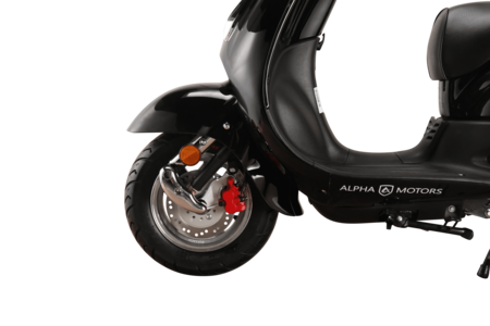 Alpha Motors Motorroller Retro ccm EURO kmh Firenze bei 45 50 schwarz online Netto 5 kaufen