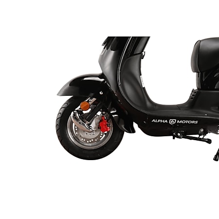 Alpha Motors Motorroller Retro Firenze 50 ccm 45 kmh EURO 5 schwarz online  kaufen bei Netto