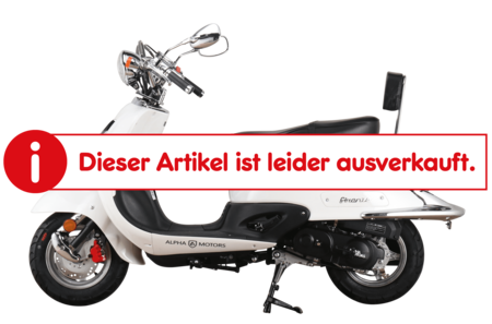 5 Retro weiß Alpha 50 kaufen ccm 45 Motors Netto bei EURO Motorroller online kmh Firenze