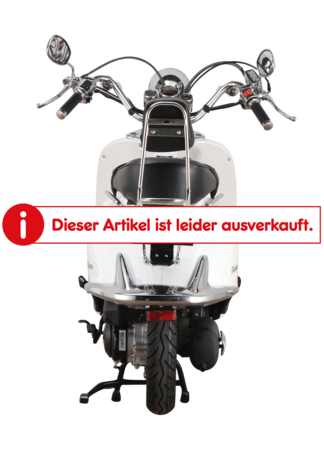 kaufen Motorroller ccm Retro 45 Alpha weiß 5 Firenze kmh 50 EURO online Netto bei Motors