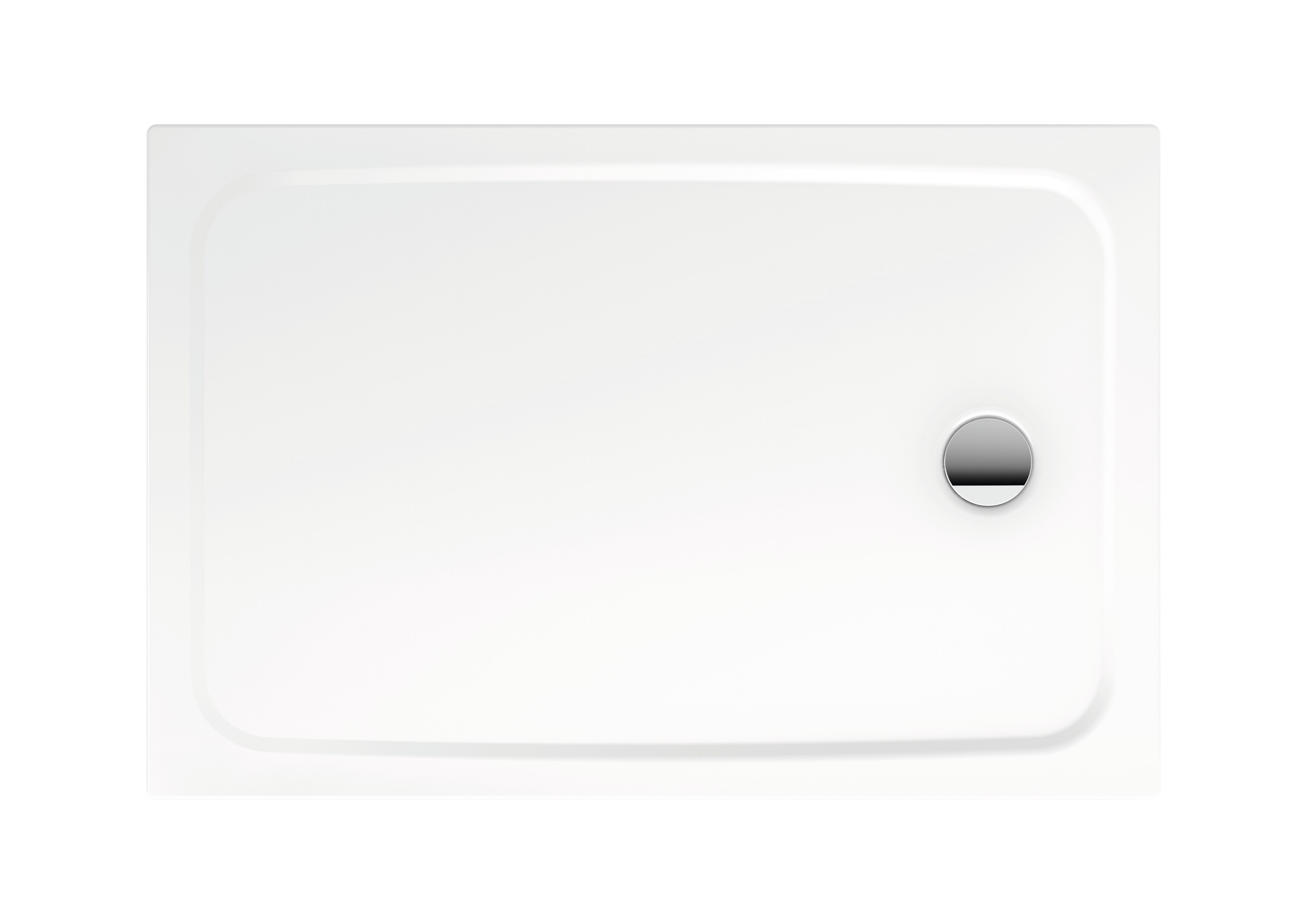 KA Duschwanne Cayonoplan 90x120x1,8 cm, wei&szlig; Mod.2263-1, versch. Gr&ouml;&szlig;en - Bild 1