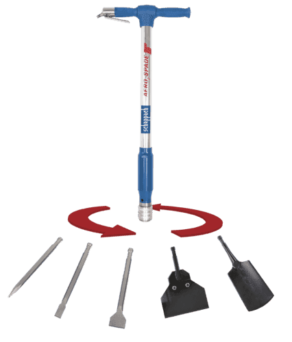 Scheppach Aero2Spade 5in1 Universal-Druckluft-Werkzeug | 04046664064299