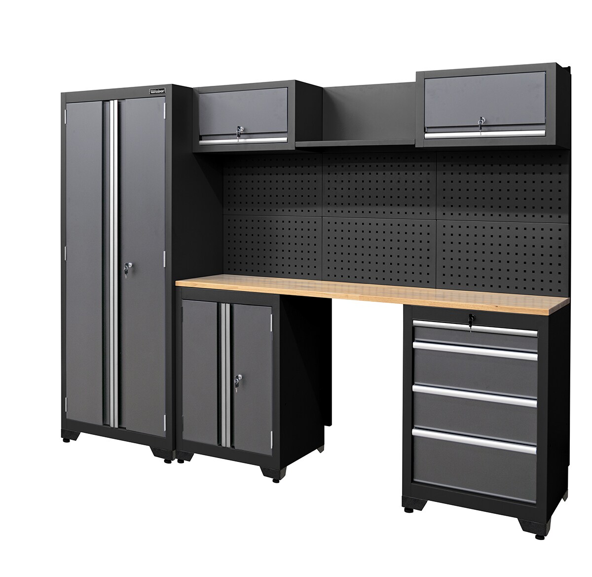 Weber Werkstatt Schranksystem 13-teilig - Bild 1