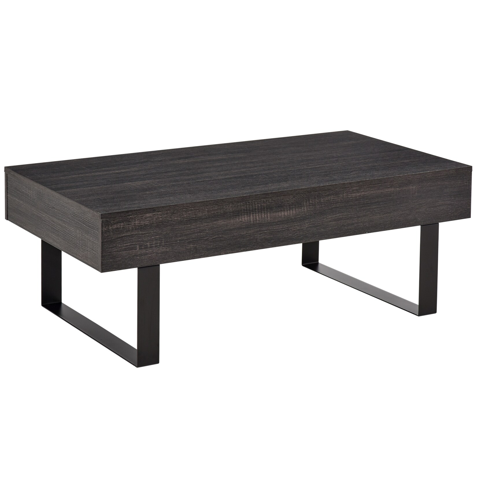 HOMCOM Couchtisch Spanplatte, Eisen | 04251774928250