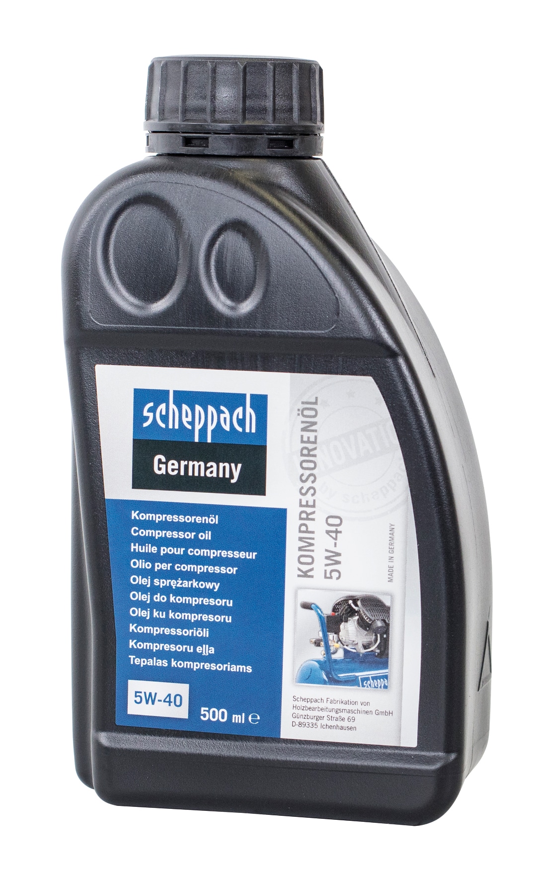 Scheppach &Ouml;l Ultra Performance Longlife Sae 5 W-40- 500 Ml - Bild 1