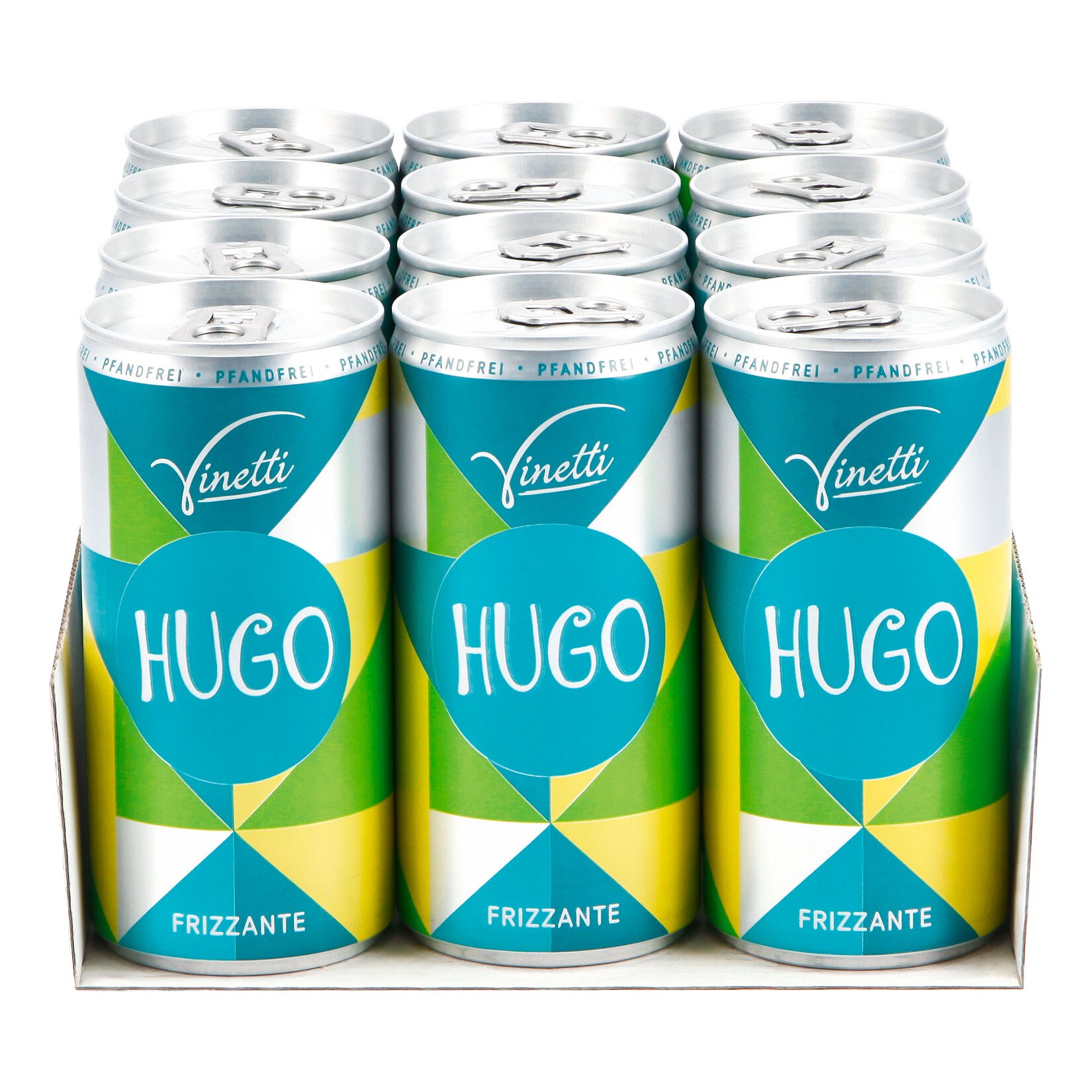Vinetti Hugo 6,9 % vol 200 ml, 12er Pack - Bild 1