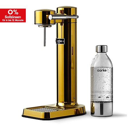 Aarke Wassersprudler Carbonator 3, gold - Bild 1