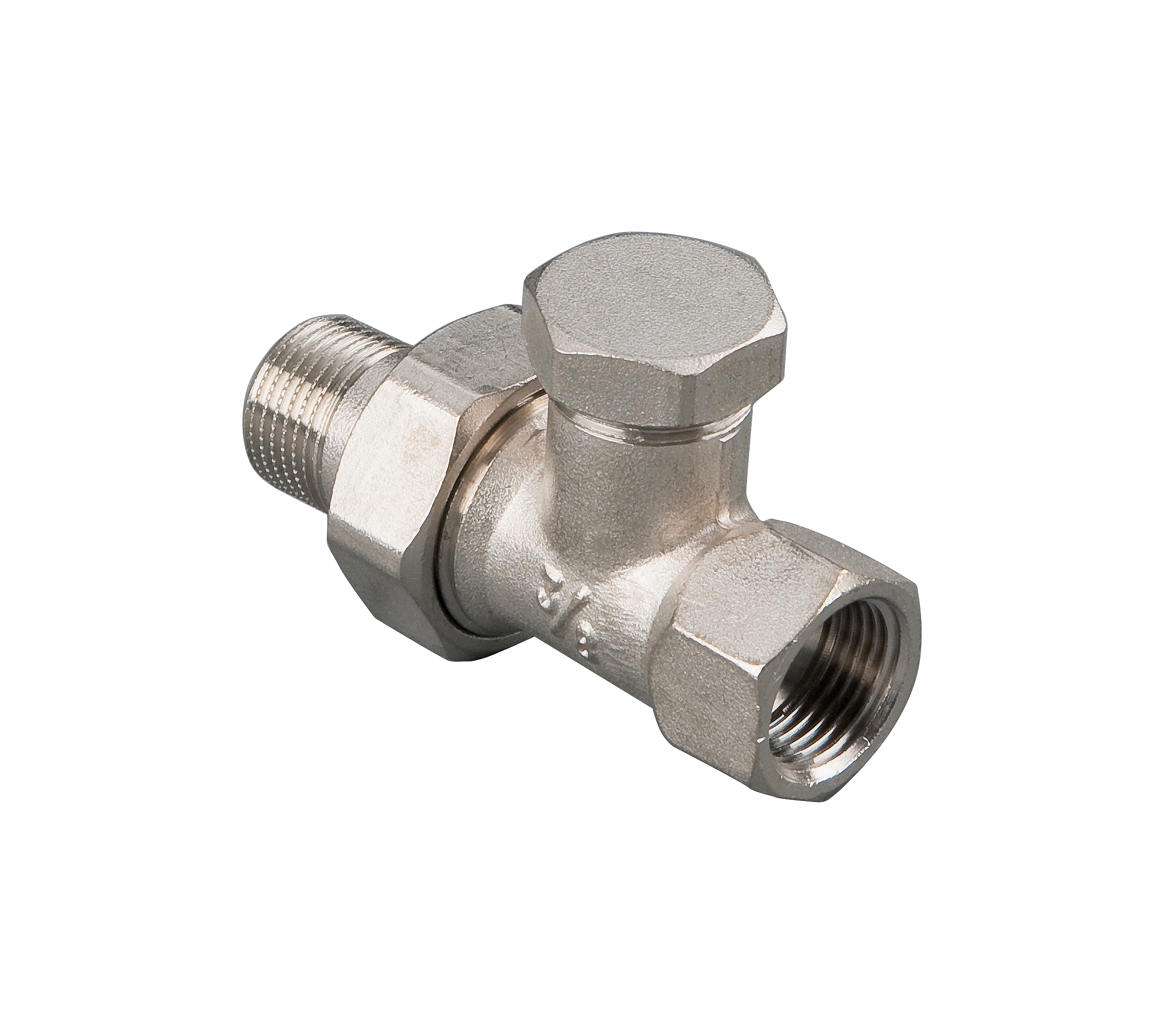 sanicomfort Heizk&ouml;rperverschraubung 21,3mm (1/2")D,vern. - Bild 1