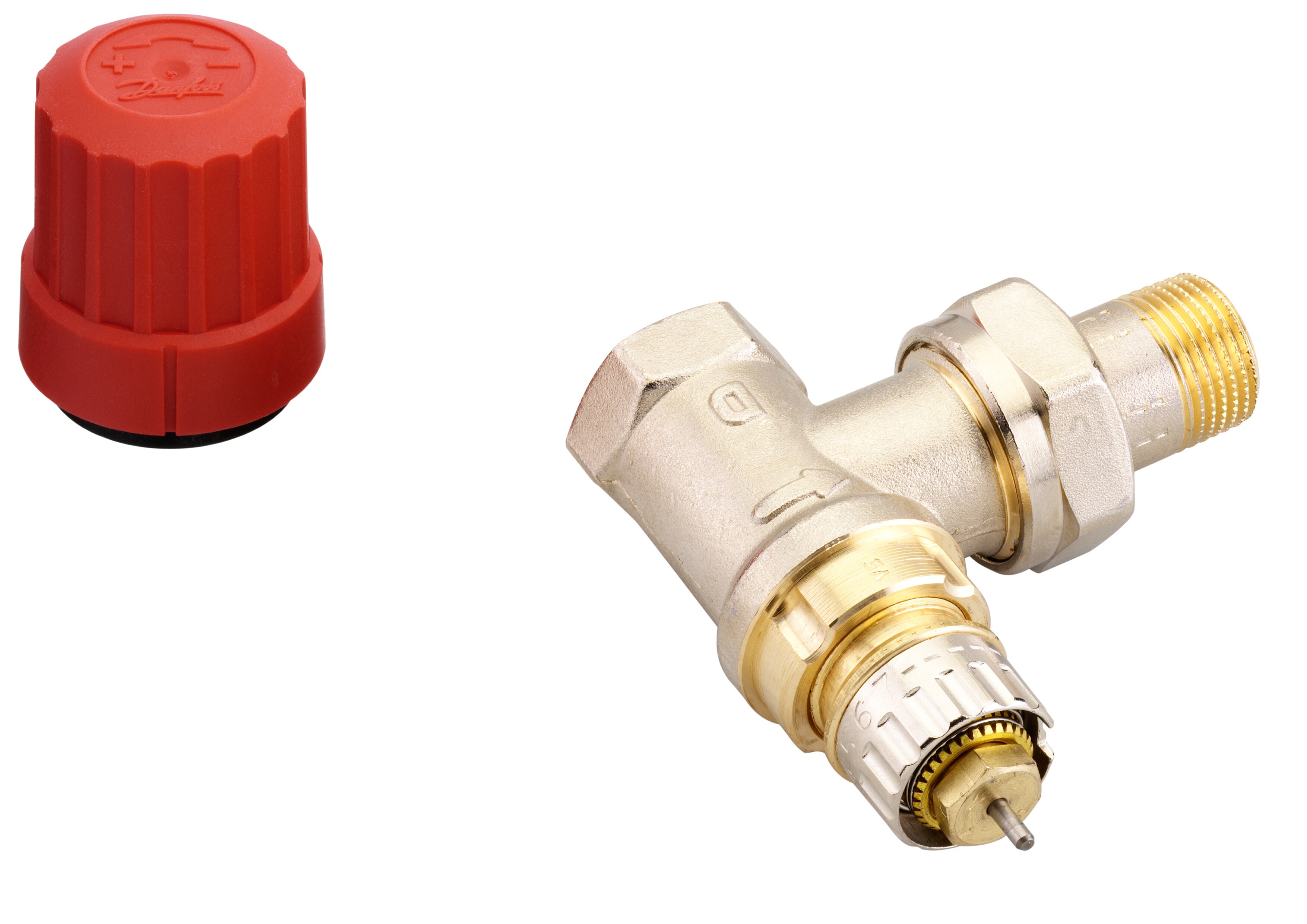 Danfoss Ventilk&ouml;rper RA-N 1/2 Z, Eck, 013G0033 - Bild 1