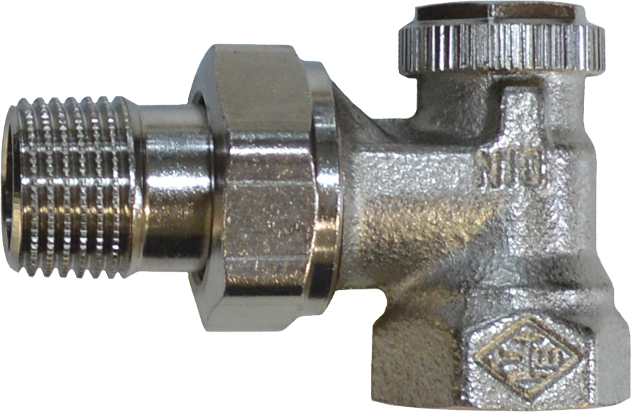 HEIMEIER Regutec-HK-Verschraubung 1/2 Z ECK,vernickelt - Bild 1