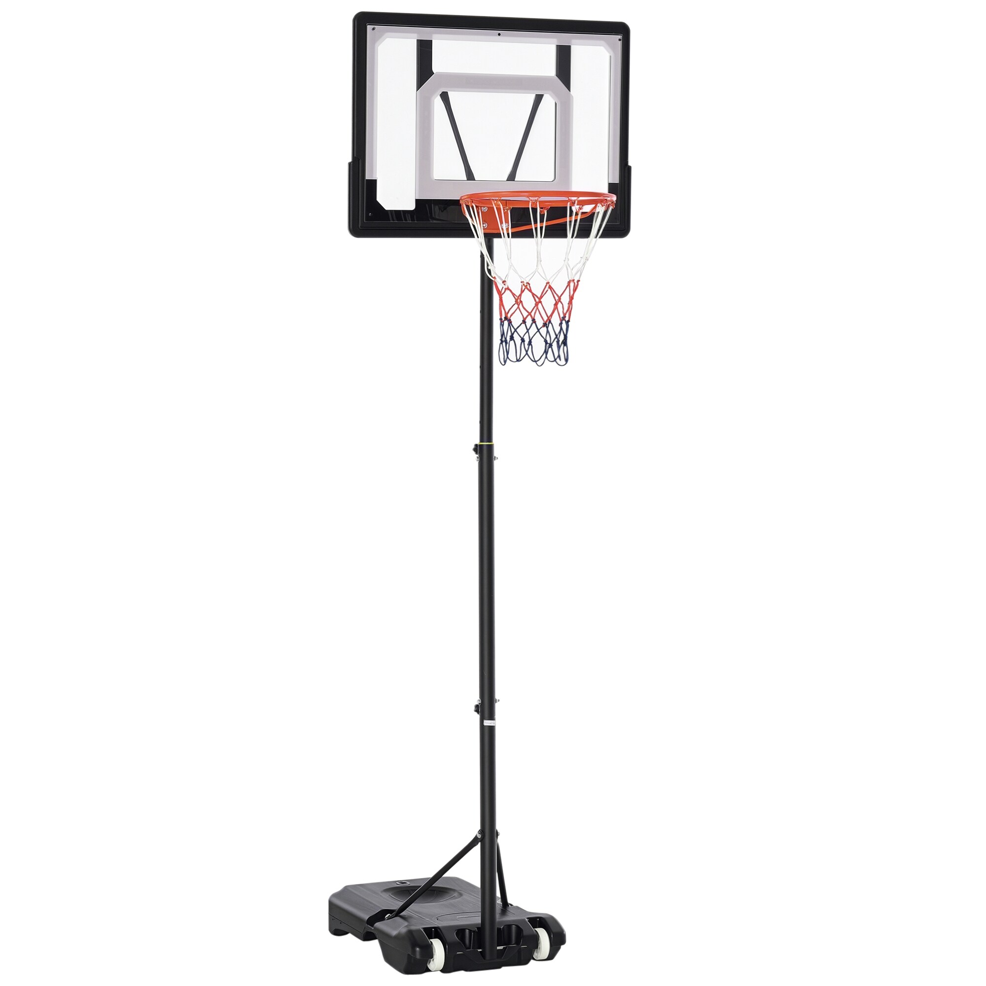 HOMCOM Basketballst&auml;nder Stahl, PVC, HDPE - Bild 1