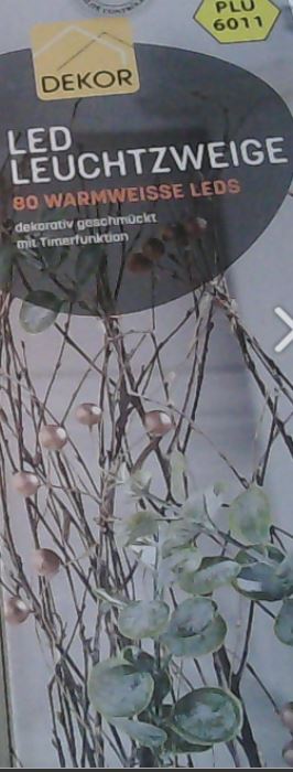 LED Leuchtzweige - Eukalyptus versch. Ausf&uuml;hrungen - Bild 1