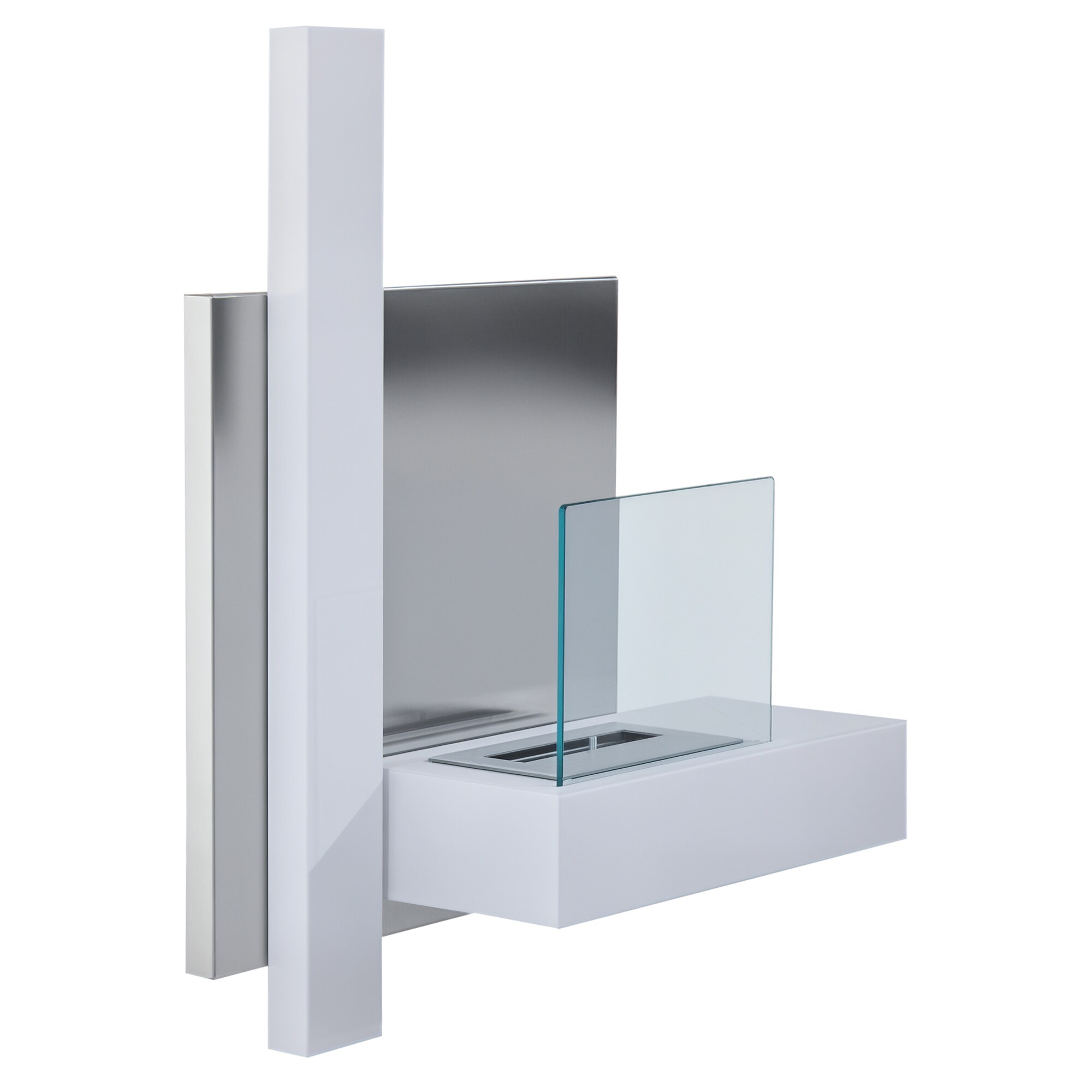 HOMCOM Ethanol-Kamin Rostfreier Stahl - Bild 1