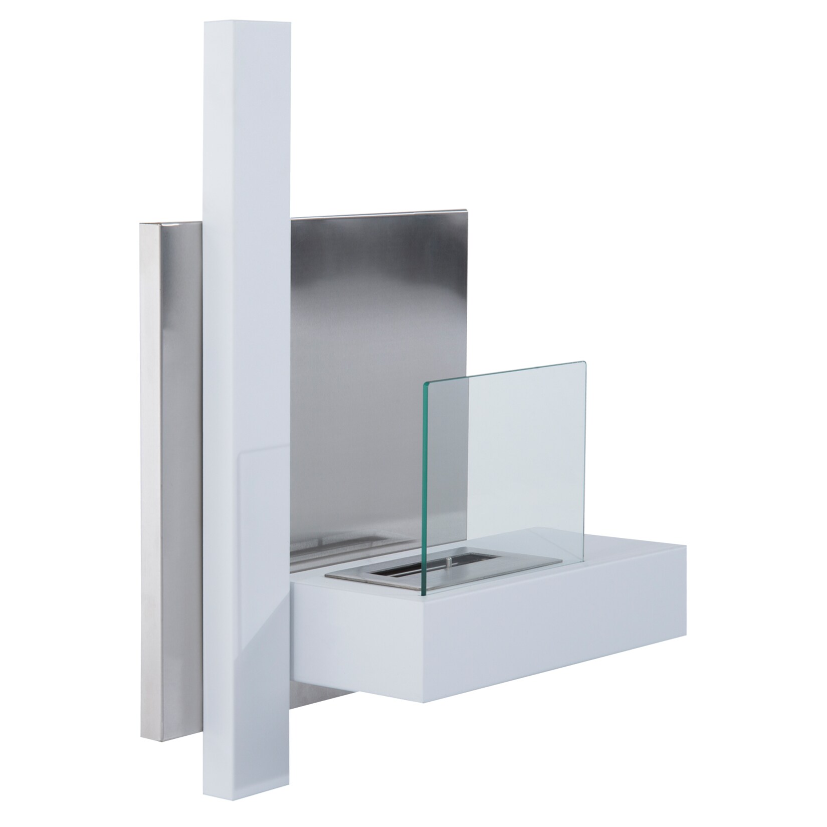 HOMCOM Ethanol-Kamin Rostfreier Stahl | 04251774915212