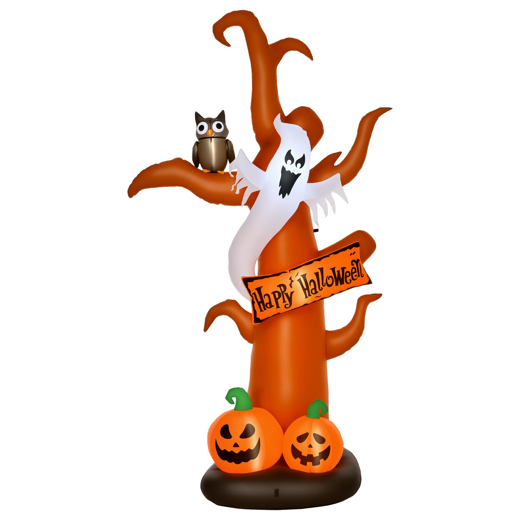 HOMCOM Aufblasbarer Spukbaum Polyester - Bild 1