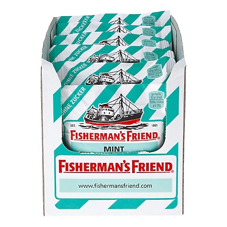 Fishermans, ohne Zucker Fishermans Friend Mint 25 g, 24er Pack - Bild 1