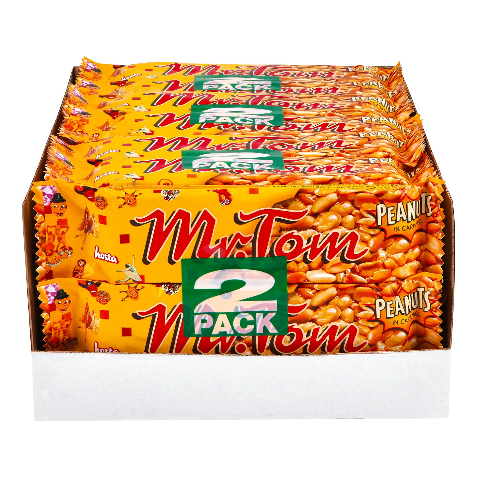 Mr. Tom Erdnuss-Snack 2 x 40 g, 24er Pack - Bild 1