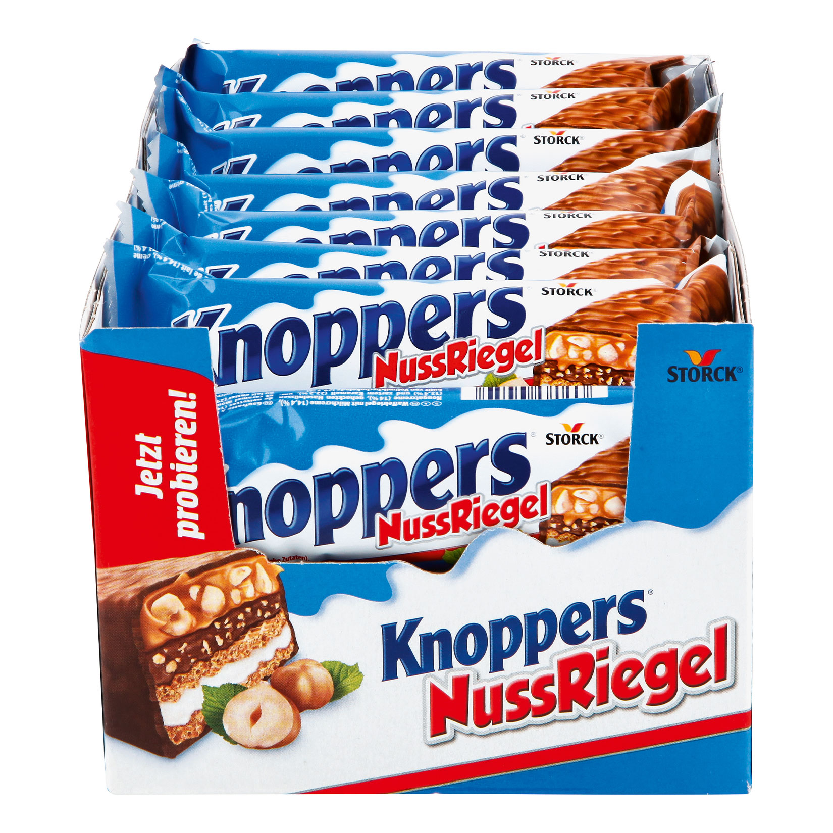 Knoppers Nussriegel 40 g, 24er Pack - Bild 1