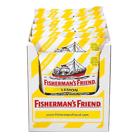 Fischermans Friend Lemon ohne Zucker 25 g, 24er Pack - Bild 1