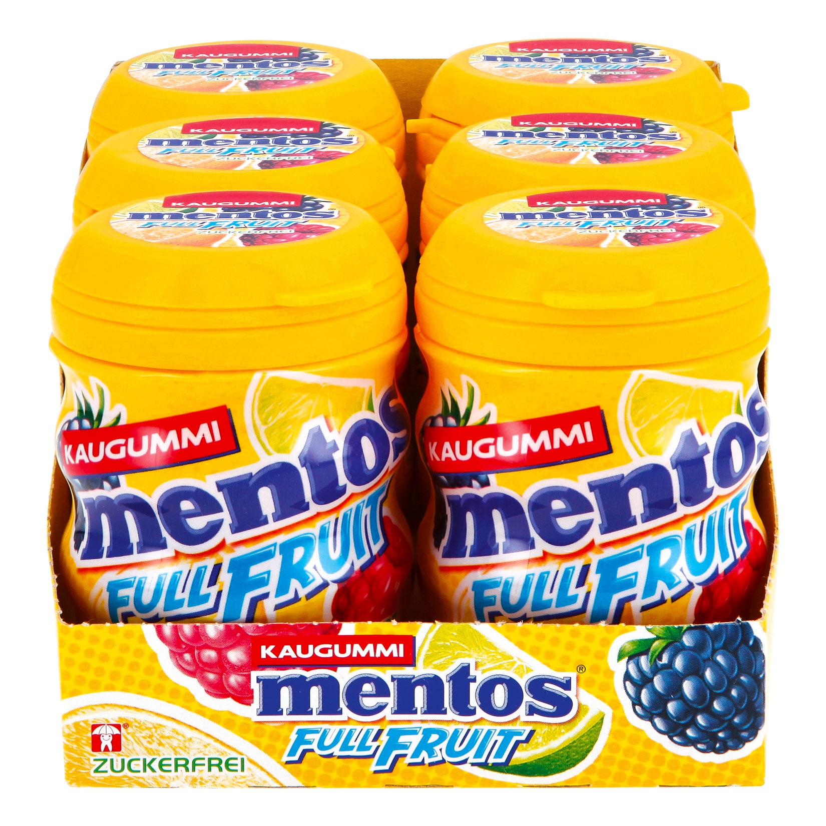 Mentos Full Fruit 70 g, 6er Pack - Bild 1