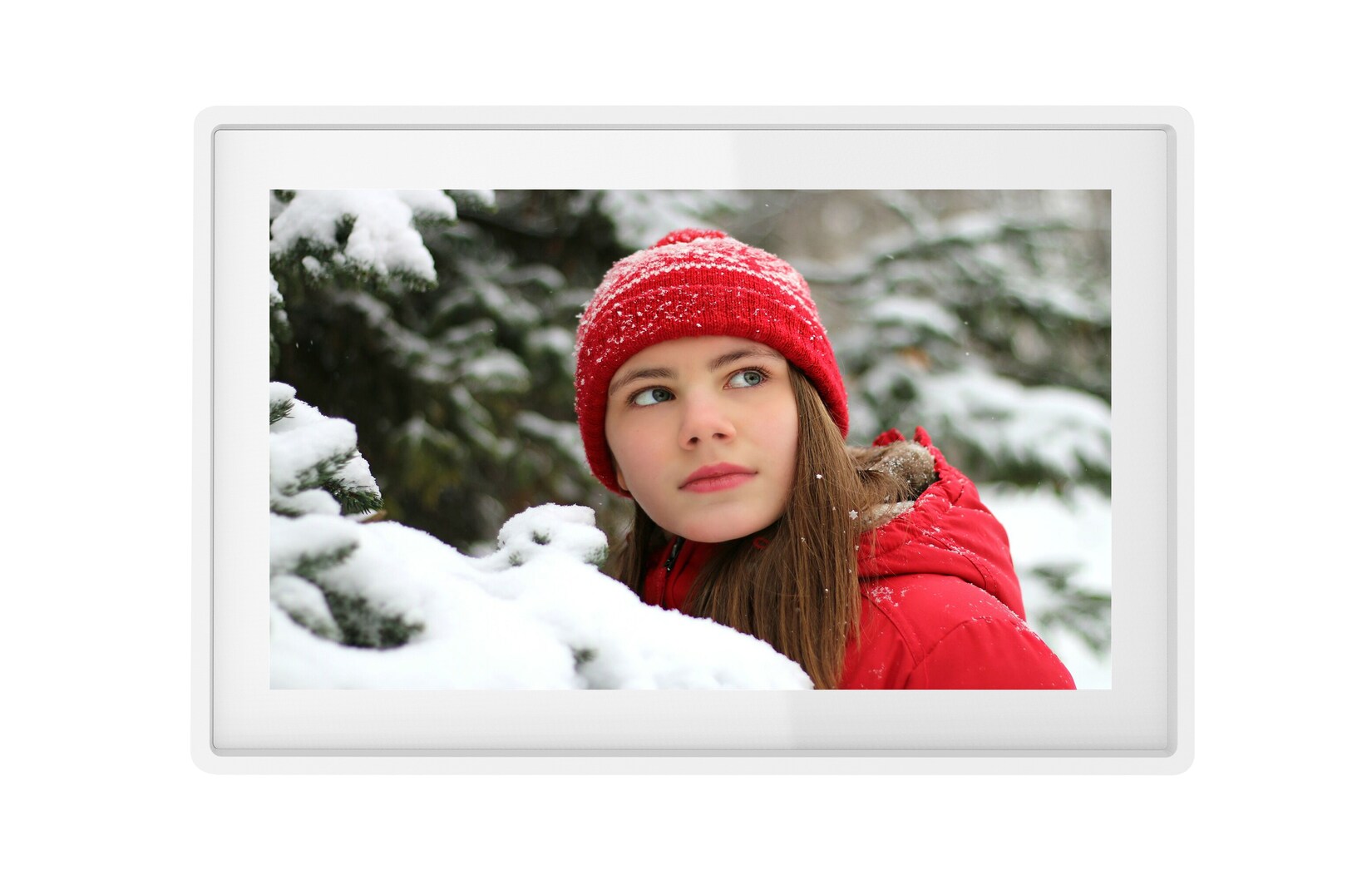 Denver PFF-1021 Digitaler Bilderrahmen WHITE | 05706751055430